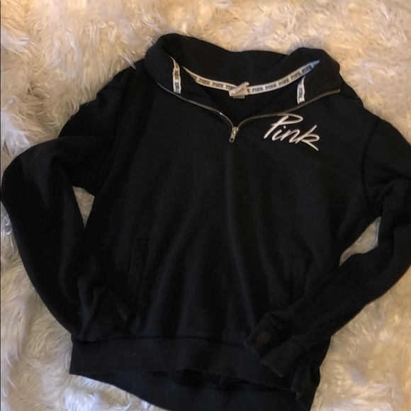 PINK Black Sweatshirt - Picture 2 of 4